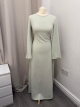 Pearl Cape Abaya Maxi Dress