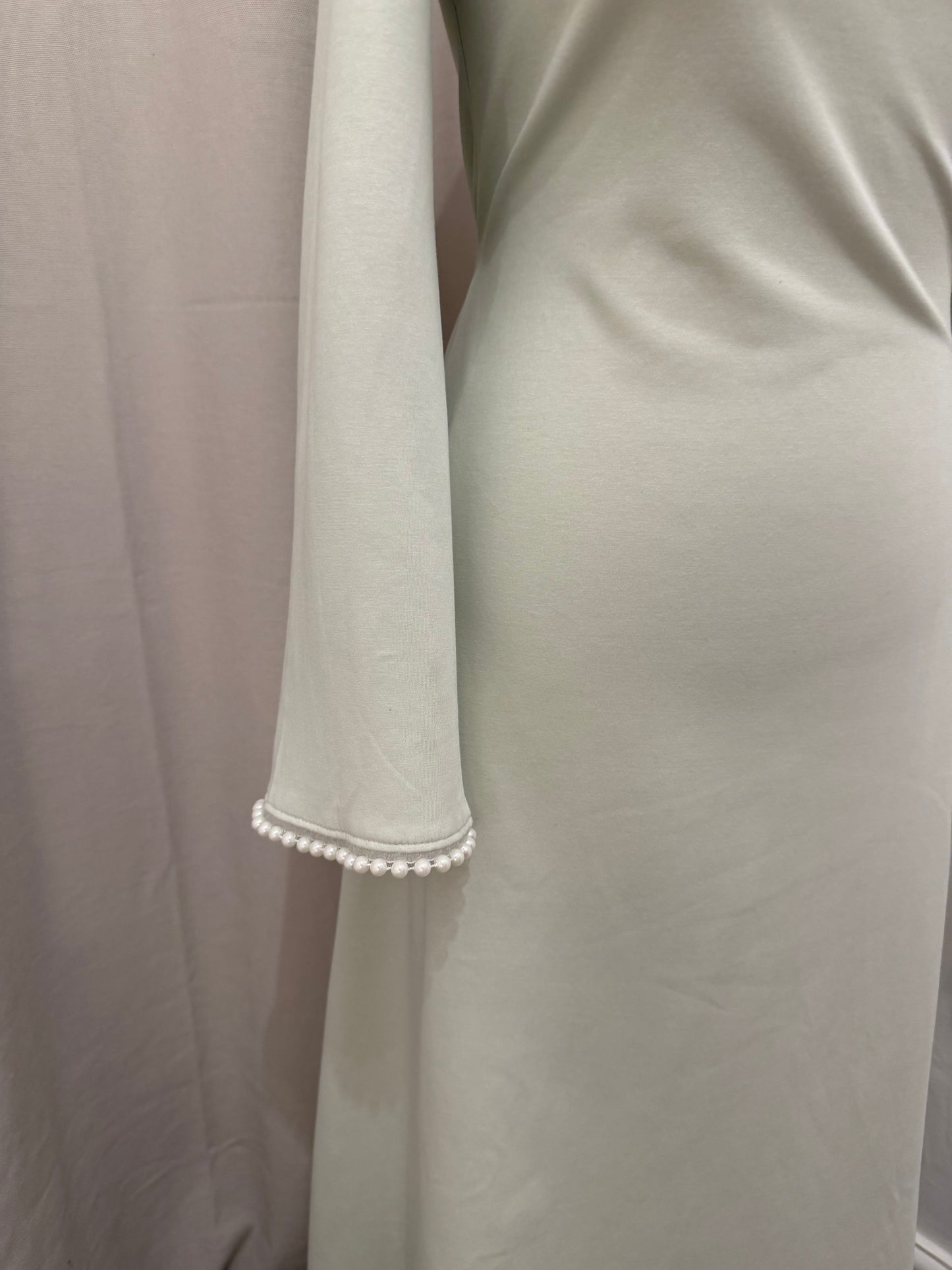 Pearl Cape Abaya Maxi Dress