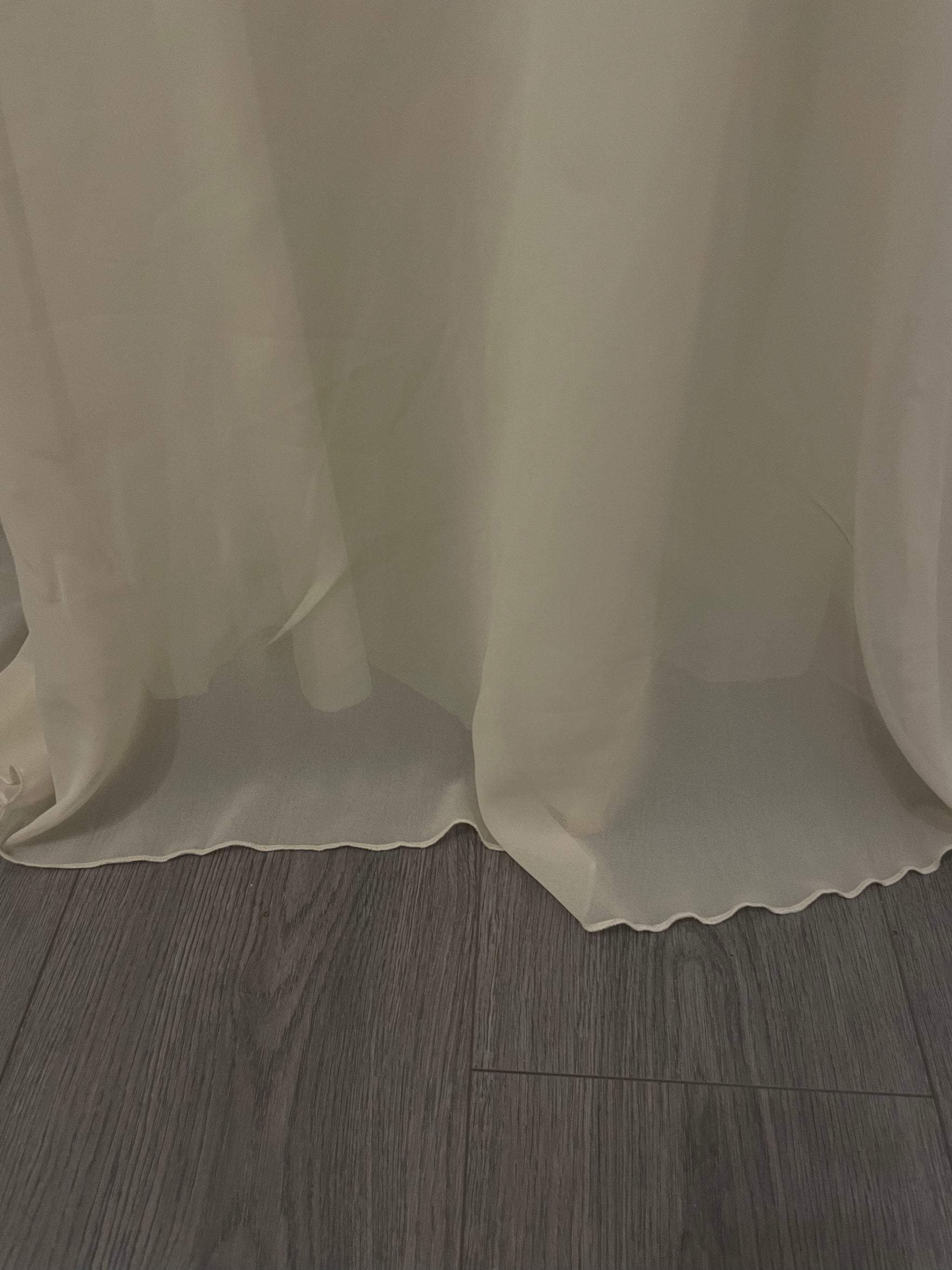 Butter Yellow Chiffon Ruffle Maxi Dress