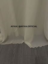 Ayla Butter Yellow Ruffle Maxi Dress